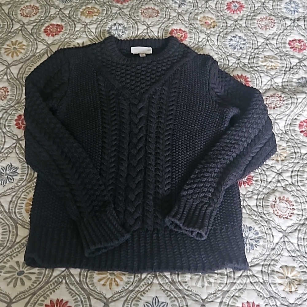 Womens llbean signature sweater xs